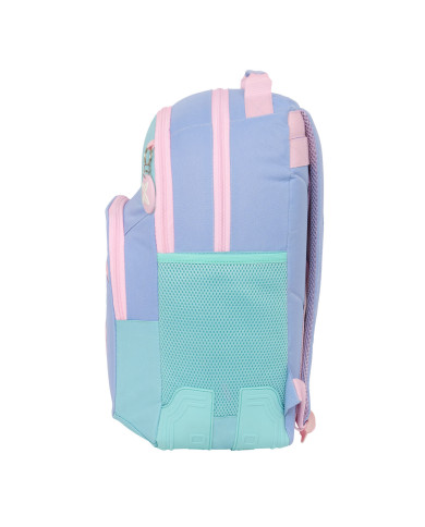 School Bag Munich Mellow Blue Pink Celeste 32 x 42 x 15 cm