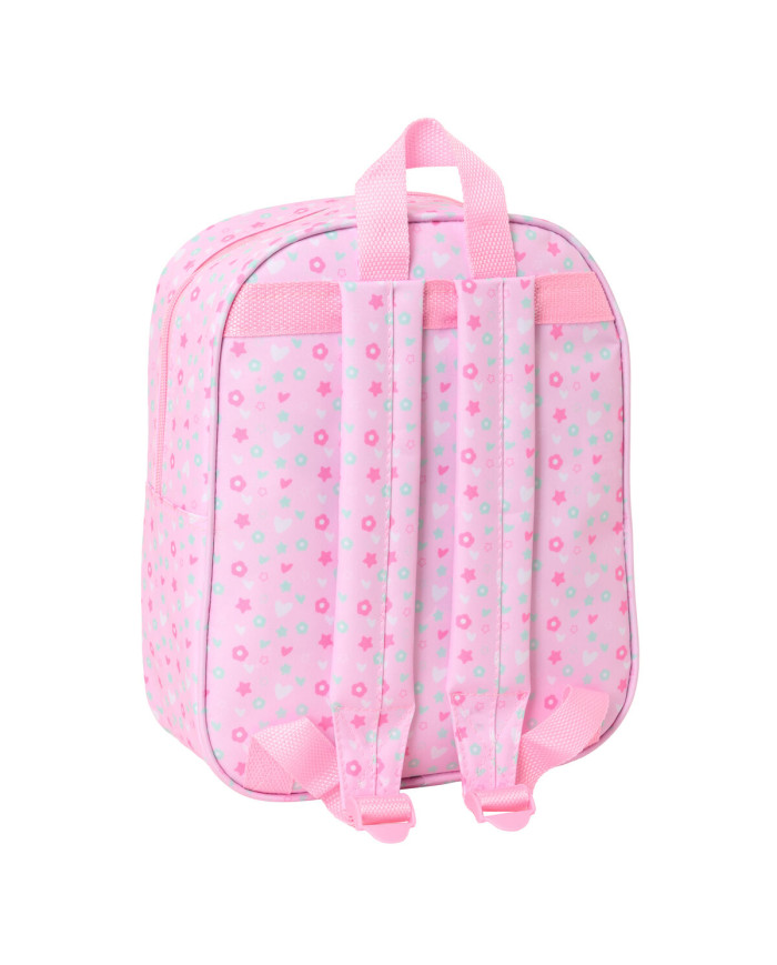 Child bag Safta Pink 22 x 27 x 10 cm 3D