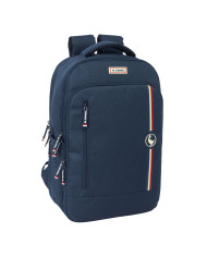 Rucksack for Laptop and Tablet with USB Output El Ganso Eclipse Navy Blue