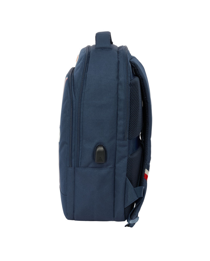 Rucksack for Laptop and Tablet with USB Output El Ganso Eclipse Navy Blue