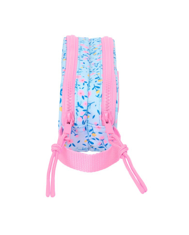 Double Carry-all Vicky Martín Berrocal Paraíso Pink Light Blue 21 x 8 x 6 cm