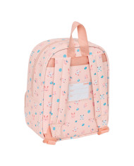 Child bag Safta Jirafa Coral 22 x 27 x 10 cm