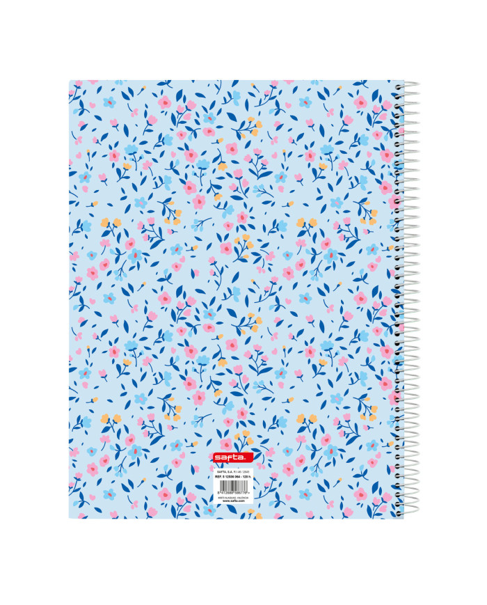 Notebook Vicky Martín Berrocal Paraíso Blue Pink A4 120 Sheets