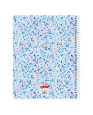 Notebook Vicky Martín Berrocal Paraíso Blue Pink A4 120 Sheets