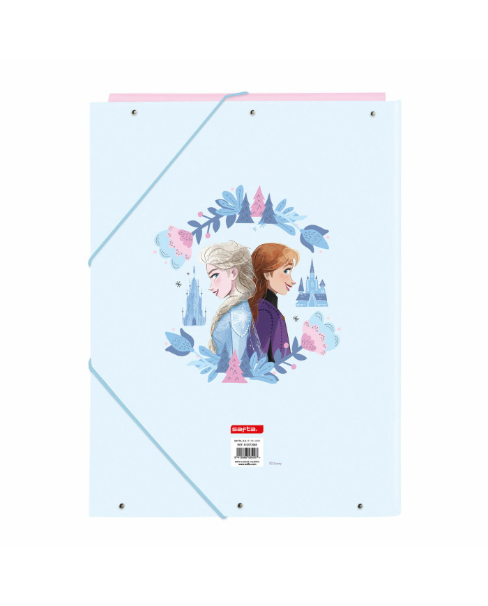 Ring binder Frozen Ice magic Blue A4 26 x 33.5 x 2.5 cm