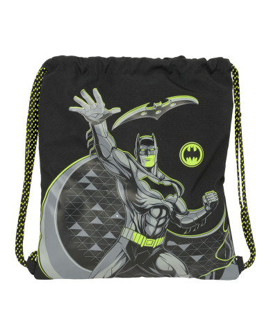Backpack with Strings Batman Game over Black 35 x 40 x 1 cm