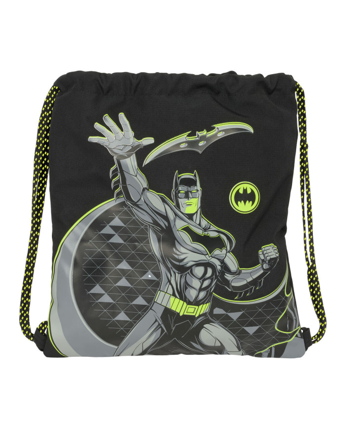 Backpack with Strings Batman Game over Black 35 x 40 x 1 cm