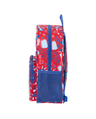 School Bag Spider-Man Rescue Blue Red 26 x 34 x 11 cm