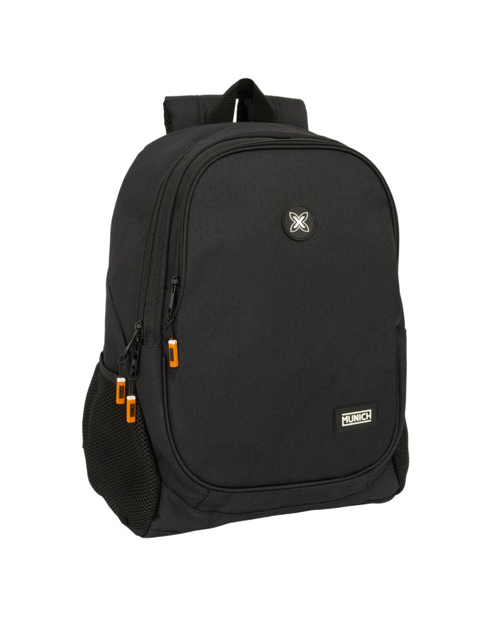 School Bag Munich Lagoon Black 32 x 44 x 16 cm