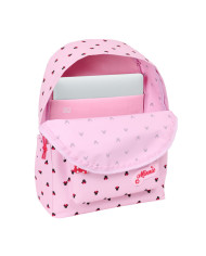 School Bag Minnie Mouse Naive Pink 31 x 43 x 13 cm