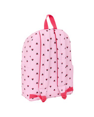 School Bag Minnie Mouse Naive Pink 31 x 43 x 13 cm