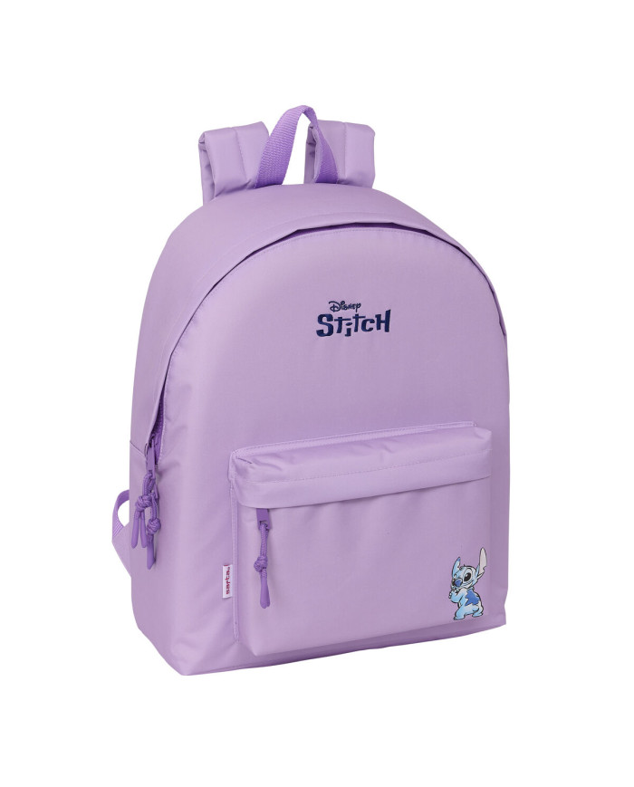School Bag Stitch Sweet Blue Lilac 33 x 42 x 15 cm