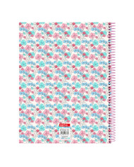 Notebook Moos Flores Multicolour A4 120 Sheets