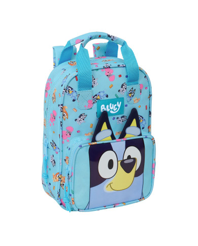 School Bag Bluey Sky blue 20 x 28 x 8 cm