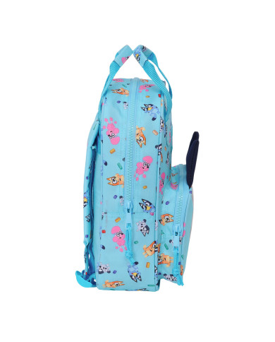 School Bag Bluey Sky blue 20 x 28 x 8 cm