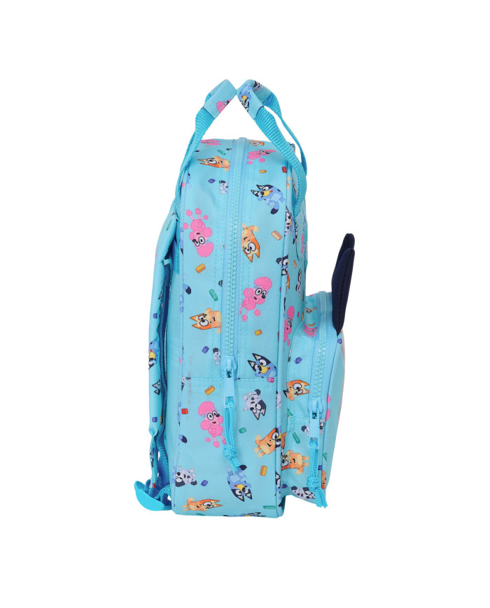 School Bag Bluey Sky blue 20 x 28 x 8 cm