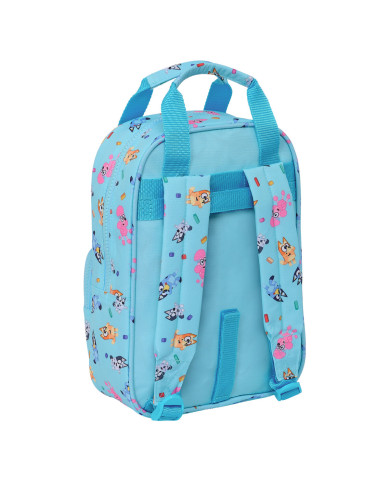School Bag Bluey Sky blue 20 x 28 x 8 cm