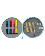 Pencil Case Bluey Sky blue 18 Pieces
