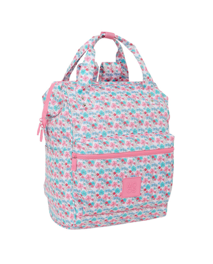 Laptop Backpack Moos moos Multicolour 27 x 40 x 19 cm