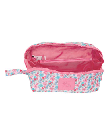 Holdall Moos Flores Multicolour 20 x 10 x 10 cm
