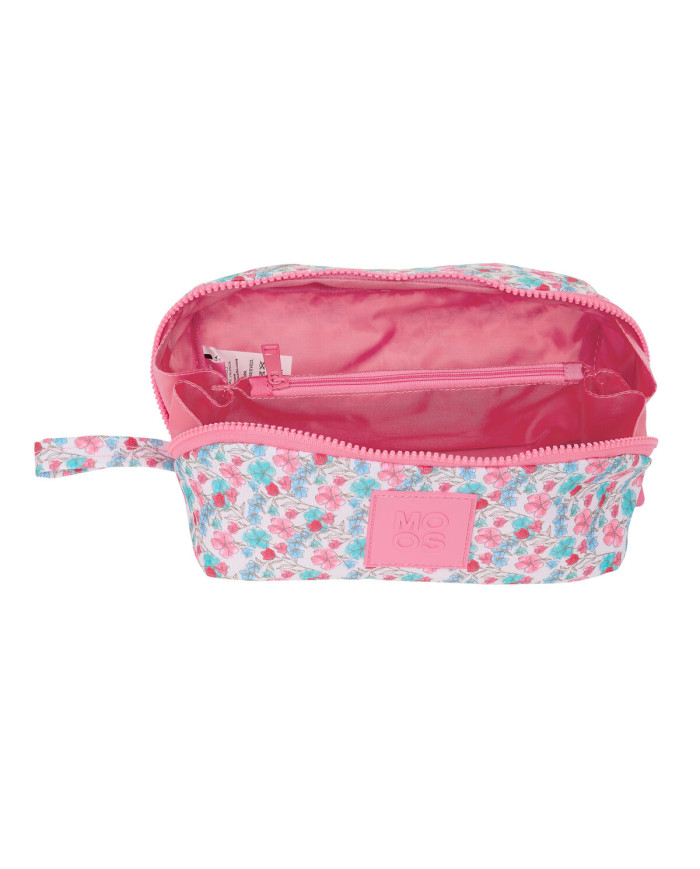 Holdall Moos Flores Multicolour 20 x 10 x 10 cm