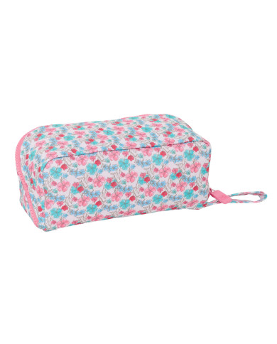 Holdall Moos Flores Multicolour 20 x 10 x 10 cm