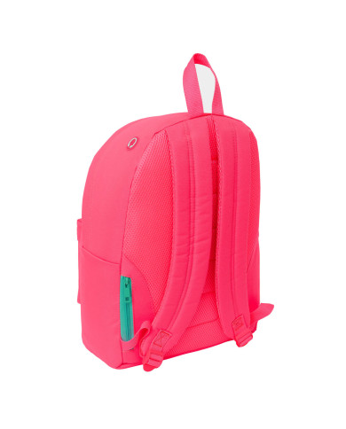 Laptop Backpack Nait Nait Fluor Pink 31 x 41 x 16 cm
