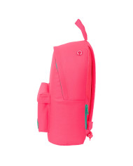 Laptop Backpack Nait Nait Fluor Pink 31 x 41 x 16 cm