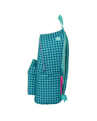 Laptop Backpack Nait Nait Pata de gallo verde Green 31 x 41 x 16 cm