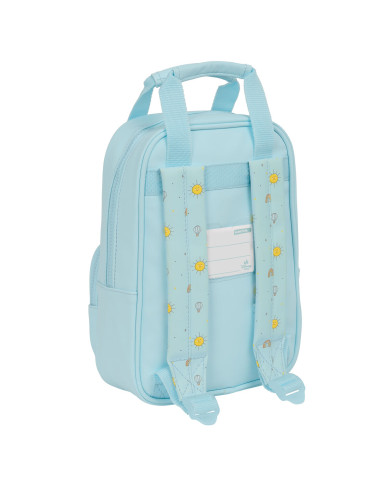 School Bag Mickey Mouse Clubhouse Baby Light Blue 20 x 28 x 8 cm