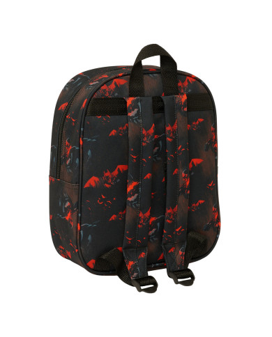 School Bag Batman Black 22 x 27 x 10 cm 3D