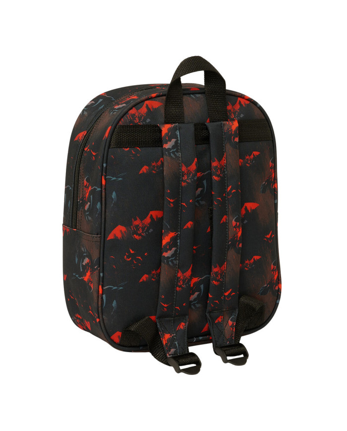 School Bag Batman Black 22 x 27 x 10 cm 3D