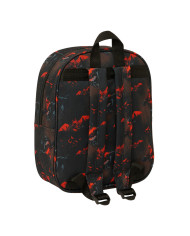 School Bag Batman Black 22 x 27 x 10 cm 3D