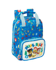 School Bag The Paw Patrol Pups rule Blue 20 x 28 x 8 cm