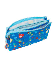Triple Carry-all The Paw Patrol Pups rule Blue 22 x 12 x 3 cm