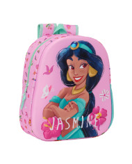 3D Child bag Disney Princess Jasmine Pink 27 x 33 x 10 cm