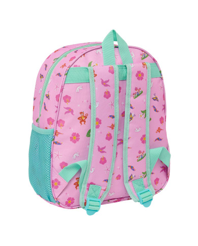 3D Child bag Disney Princess Jasmine Pink 27 x 33 x 10 cm