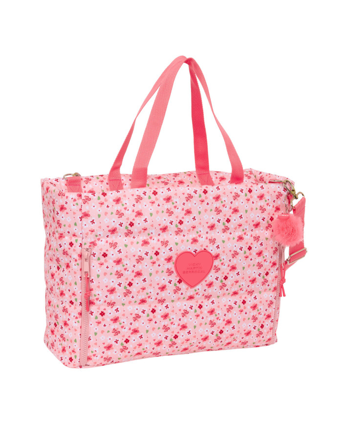 Bag Vicky Martín Berrocal In bloom Pink 40 x 31 x 17 cm