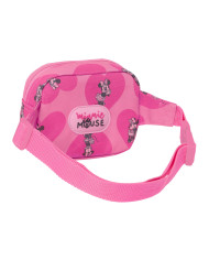 Belt Pouch Minnie Mouse Loving Pink 14 x 11 x 4 cm