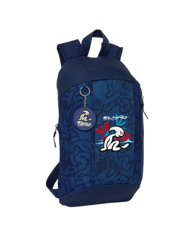 Rucksack El Niño Paradise Mini Navy Blue 22 x 39 x 10 cm