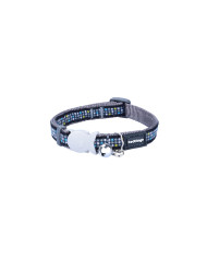 Cat Collar Red Dingo Modern on Cool 20-32 cm Grey