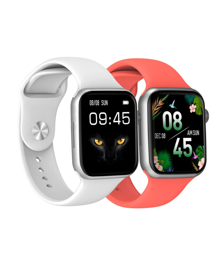 Smartwatch DCU COLORFUL 2 White Silver