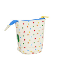 Pencil Holder Case Benetton Topitos White (8 x 19 x 6 cm)
