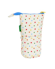 Pencil Holder Case Benetton Topitos White (8 x 19 x 6 cm)