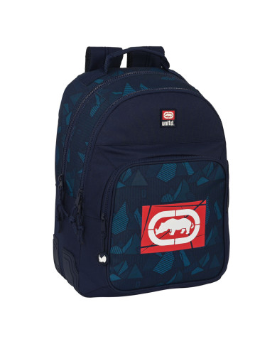 School Bag Eckō Unltd. Peaks Navy Blue 32 x 42 x 15 cm