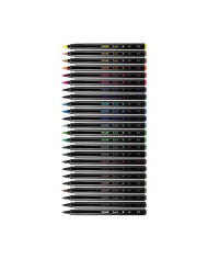 Set of Felt Tip Pens Milan Multicolour 24 Pieces