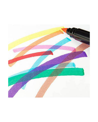 Set of Felt Tip Pens Milan Multicolour 24 Pieces