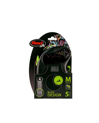 Dog Lead Flexi Design Green L