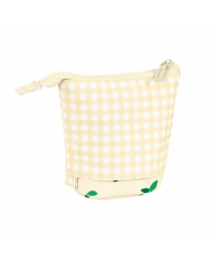 Pencil Holder Case Safta Cherry Beige (8 x 19 x 6 cm)