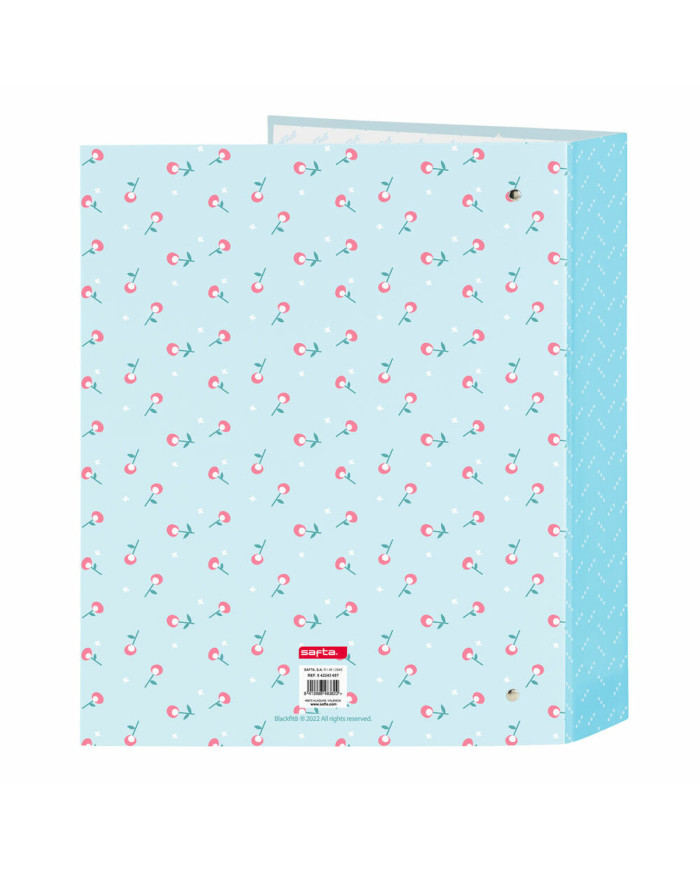 Ring binder BlackFit8 Mariposa Blue A4 27 x 33 x 6 cm
